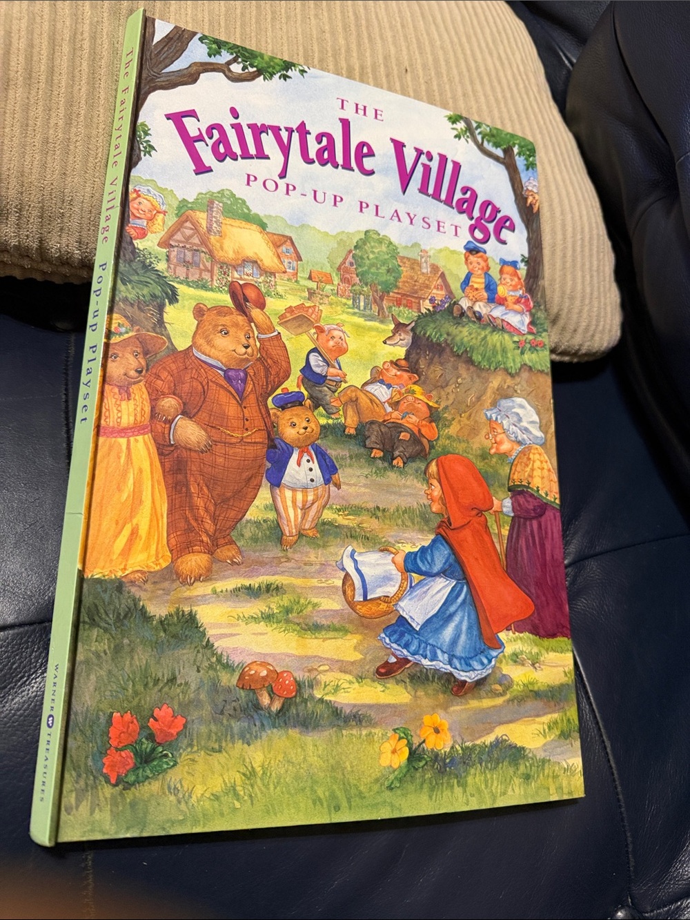 The Fairytale Village Pop-Up Playset - Colorful Illustrated Kids Toy